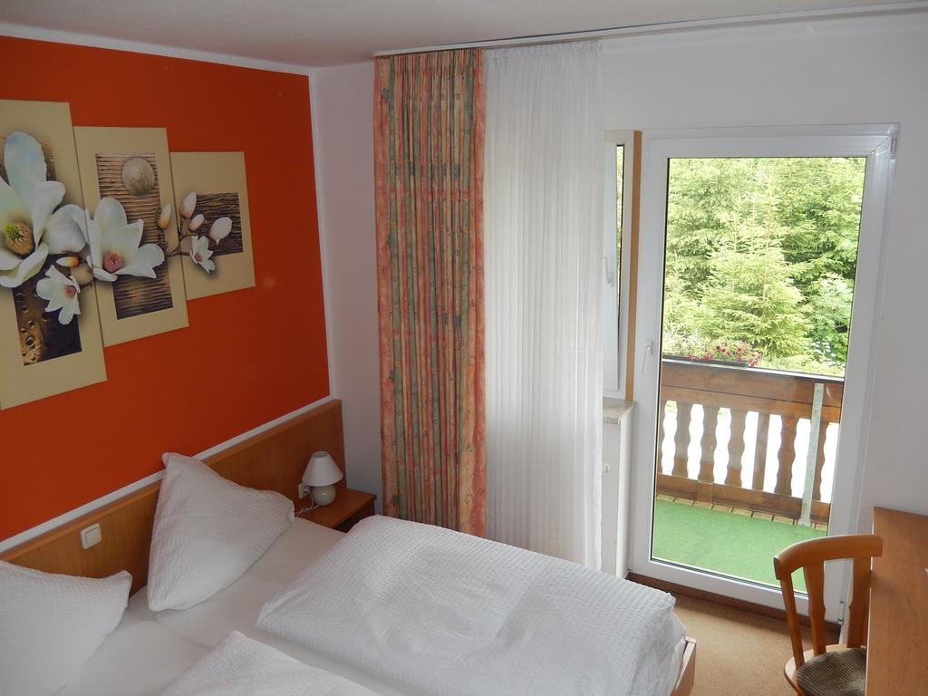 Hotel-Pension Rennsteighutte Frauenwald Dış mekan fotoğraf